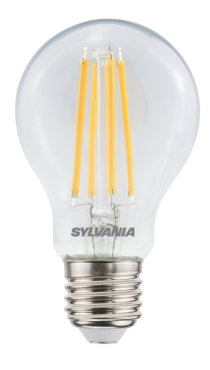 Sylvania Toledo RT GLS - Ø 6 x 10,4 cm - E27 - 8W dimbaar - 4000K