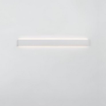 Nova Luce Seline - wandlamp - 7,5 x 2,7 x 60 cm - 20W LED incl. - IP44 - zandwit