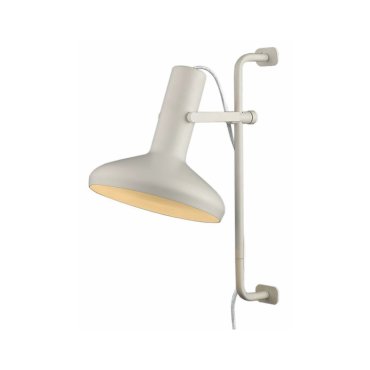 Artdelight Vectro - wandverlichting met schakelaar - 21 x 30 x 52 cm - wit