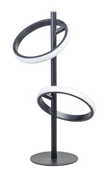 ETH Jaimy - tafellamp - Ø 16 x 39 cm - 12W dimbare LED incl. - zwart