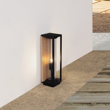 Nova Luce Pacific - tuinpaal - 14,5 x 50 x 14,5 cm - IP65 - donker antraciet