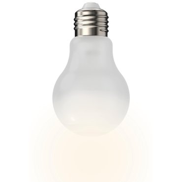 Daylight Italia Polifemo LED Lamp - Ø 6 x 10.5 cm - E27 - 7W dimbaar - 2700K - wit