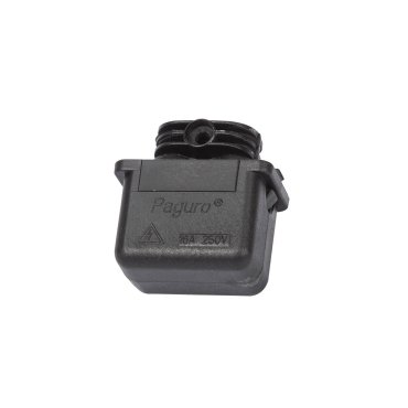 VK Lighting waterdichte kabeldoos driepolig 1 in / 1 uit - IP68 - zwart