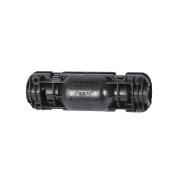 VK Lighting waterdichte kabeldoos tweepolig 1 in / 1 uit -  Ø 2,9 x 9,5 cm - IP68 - zwart