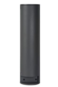 Lucide Powerpoint - paaltje met stopcontacten - 10 x 10 x 40 cm - IP44 - zwart - 2-pins aarde-aansluitingen (Belgische versie)