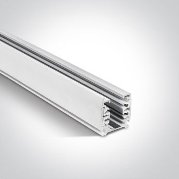 ONE Light Square Track Surface - 3- fase railsysteem - 1 meter - 16A - wit