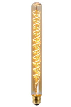 Lucide LED filament lamp -Ø 3,2 x 30 cm - E27 - 5W dimbaar - 2200K -amber