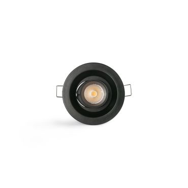 Faro Kope - inbouwspot - Ø 85 mm, Ø 68 mm inbouwmaat - 7W LED incl. - zwart