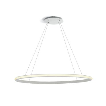 ONE Light LED Pendant Rings - hanglamp - Ø 100 x 150 cm - 25W LED incl. - wit