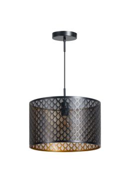 ETH Laser - hanglamp - Ø 40 x 225 cm - zwart