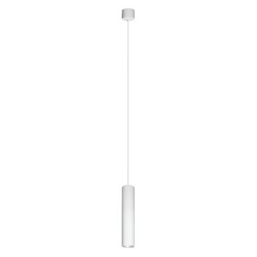 VK Lighting Edelle - hanglamp - Ø 5,6 x 183 cm - wit