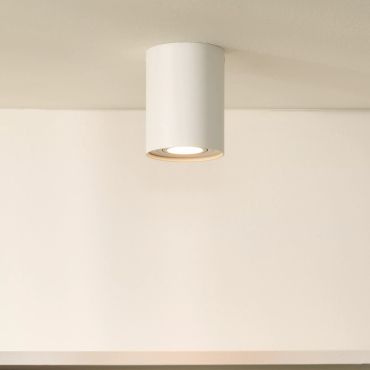 Lucide Tube - opbouwspot - Ø 9,6 x 12,5 cm - wit