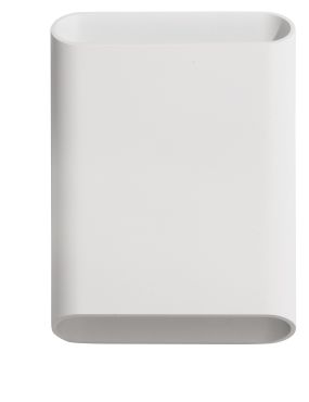 Artdelight Diaz - wandlamp - 4 x 14,5 x 20 cm - 2 x 6W LED incl. - IP65 - wit