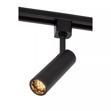 Lucide Track Grado Railspot - 1-fase Railsysteem - Ø 3,9 x 13,5 cm - zwart