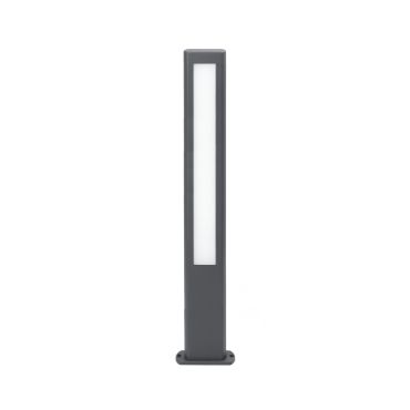 Faro Nanda - tuinpaal - 11 x 5,5 x 80 cm - 13W LED incl. - IP54 - donkergrijs