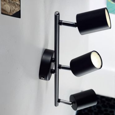 Nordlux Explore - opbouwspot 3L - 48 x 16,4 x 5,5 cm - zwart