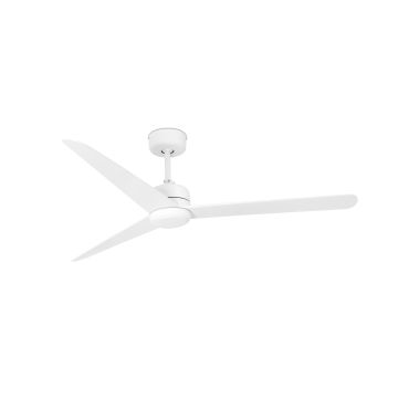Faro Nuu - plafondventilator met afstandsbediening en timer - slimme ventilator - Ø 132 cm - mat wit