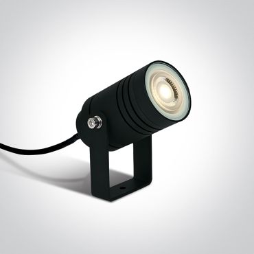 ONE Light GU10 Garden - grondspot op piek - Ø 13,2 x 11,2 cm - IP65 - zwart