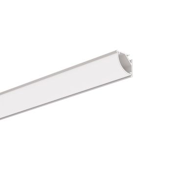 KLUS KOPROMA - hoek ledprofiel - 1,6 x 1,6 cm - geanodiseerd zilver