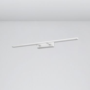 Nova Luce Livia - wandverlichting - 96 x 14 x 6 cm - 30W LED incl. - IP44 - wit