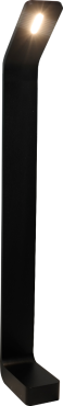 Artdelight Koloa - tuinpaal - 11 x 6 x 80 cm - 6W LED incl. - IP54 - zwart