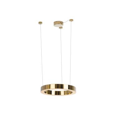 Maxlight Luxury - hanglamp - Ø 40 x 250 cm - 25W dimbare LED incl. - goud