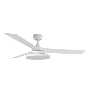 Faro Cruiser Tak 3 L - plafondventilator met licht - Ø 132 cm - mat wit - 2700K