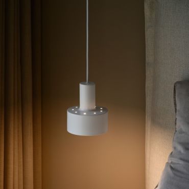 Nordlux Matis - hanglamp - Ø 12,5 x 200 cm - wit
