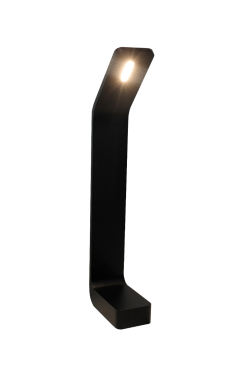 Artdelight Koloa - tuinpaal - 11 x 6 x 40 cm - 6W LED incl. - IP54 - zwart
