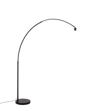 Artdelight Bogota - staanlamp - Ø 45 x 250 cm - zwart marmer