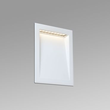 Faro Soun - inbouw wandverlichting - 19,3 x 7,3 x 23,8 cm - 8W LED incl. - IP65 - mat wit