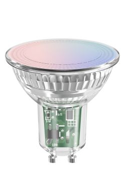 Calex Smart Bluetooth Mesh LED spot - Ø 5 x 5,8 cm - GU10 - 5W - dimfunctie en instelbare lichtkleur via app - RGB+W