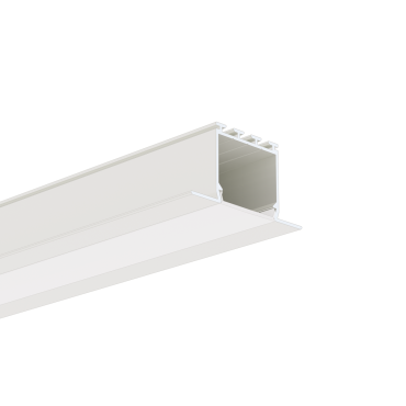 KLUS Larko - inbouw ledprofiel - 4,62 x 2,45 cm - wit