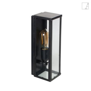 Authentage Vitrine Small - buitenwandverlichting - 10 x 10 x 33 cm - IP43 - brons