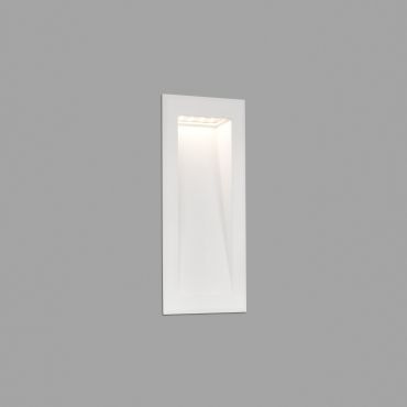 Faro Soun - inbouw wandverlichting - 10,5 x 7,3 x 23,9 cm - 5W LED incl. - IP65 - mat wit