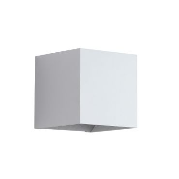 Searchlight Square - wandlamp - 9,7 x 9,7 x 9,7 cm - wit