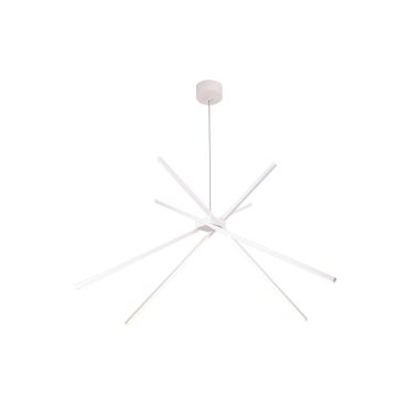 Maxlight Spider - hanglamp - Ø 114 x 200 cm - 33W LED incl. - wit