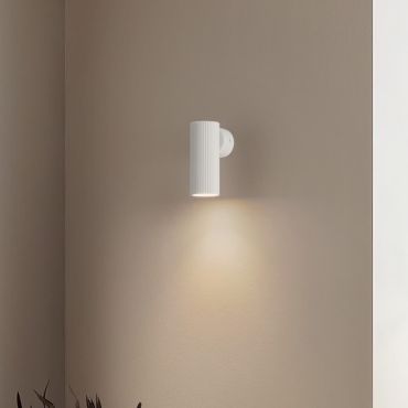 Nova Luce Comet - wandlamp - 4 x 10 x 7 cm - zandwit
