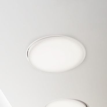 Nova Luce Perfect Profile Trimless - inbouwspot - Ø 840 mm, 830 mm inbouwmaat - 80W dimbare LED incl. - 3000K - wit