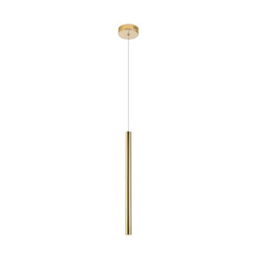 Maxlight Organic - hanglamp - Ø 2,5 x 190 cm - 1W LED incl. - goud