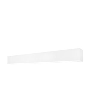 Lichtkoning Linear - plafondverlichting - 57 x 6,5 x 5 cm - 18W LED incl. dimbaar - wit - warm witte lichtkleur