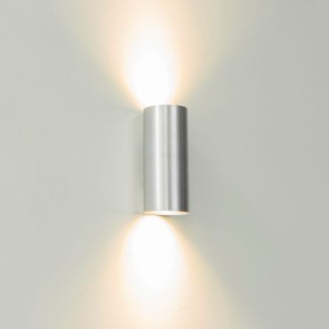 Artdelight Roulo2 - wandverlichting -  Ø 6,5 x 15,4 cm - aluminium