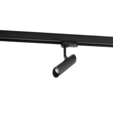 Faro Leo - rail spot - 3-fase railsysteem - 3,9 x 14,2 cm - 7W LED incl. - mat zwart