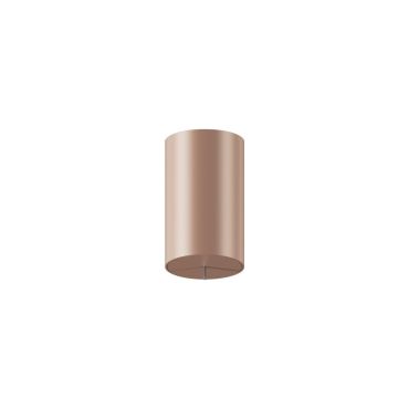 VK Lighting Aura - plafondrozet - Ø 8 x 11 cm - rose goud