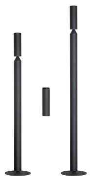 ETH Pencil - vloerlamp - Ø 8 x 180 cm - zwart