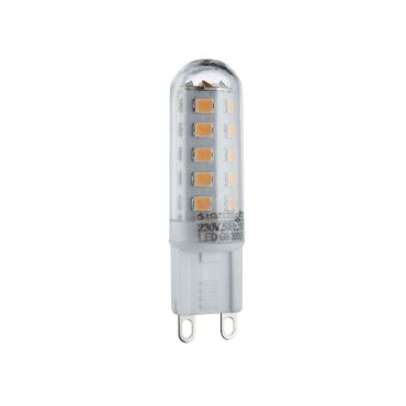 Searchlight LED Lamp - Ø 2 x 6 cm - G9 - 3W dimbaar (set van 10) - 4000K - transparant