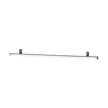 Nova Luce Zeon - lichtpunt magnetisch railsysteem - 150 x 10 cm - 38W LED inclusief - zandzwart