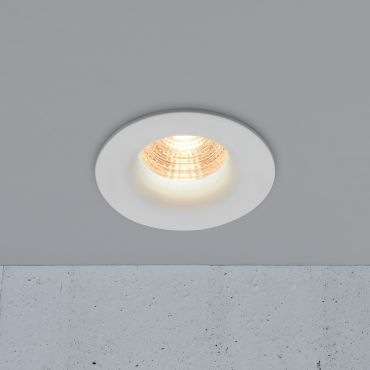Nordlux Stake - inbouwspot - Ø 88 mm, Ø 72 mm inbouwmaat - 6,1W dimbare LED incl. - wit