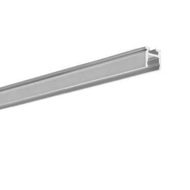 KLUS PIKO-ZM - profiel - 1 x 0,97 cm - geanodiseerd zilver
