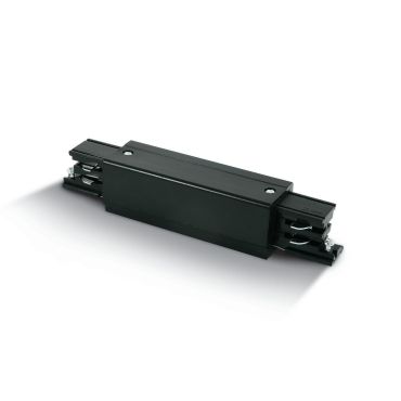 ONE Light Square Track Accessories - tussenvoeding - 3-fase railsysteem - 16A - zwart